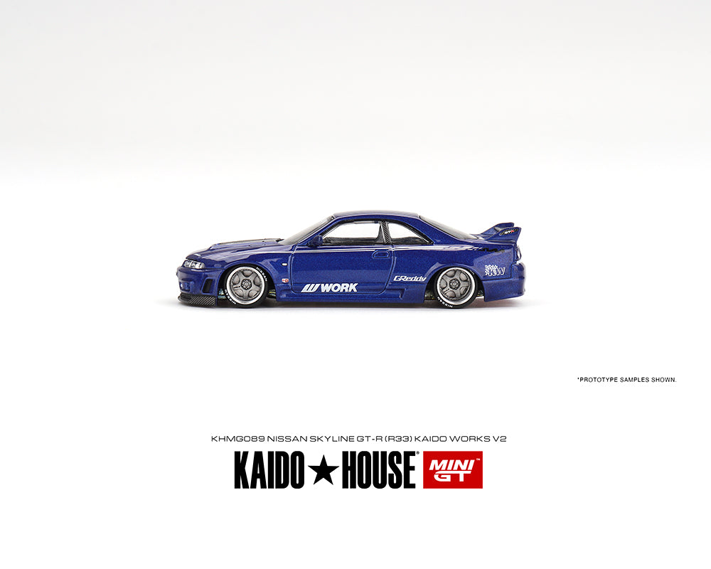 Preorder) Kaido House x Mini GT 1:64 Nissan Skyline GT-R (R33