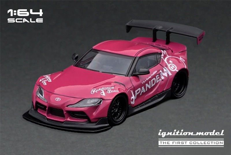 Ignition Model 1:64 Pandem Toyota Supra (A90) Pink - The First Collect