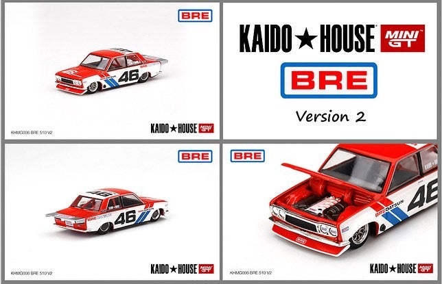 Diecast Kaido House Datsun 510 PRO Street SK510 Mini GT 1/64 – Motors  Miniatures