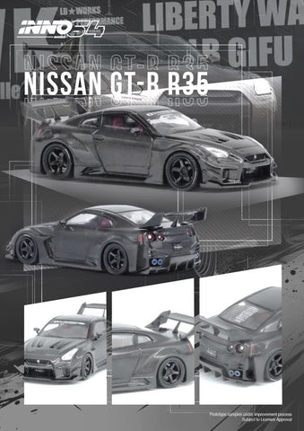 Inno64 1:64 Nissan GT-R (R35) LBWK Super Silhouette 35GT-RR - Unrivaled USA