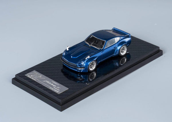 (Preorder) Error 404 Model 1:64 Datsun Fairlady 240Z in Midnight Blue