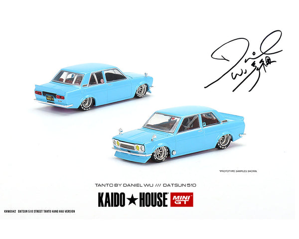 (Preorder) Kaido House x Mini GT 1:64 Datsun 510 Street Tanto By